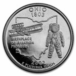 2002-S Ohio Statehood Quarter 40-Coin Roll Proof